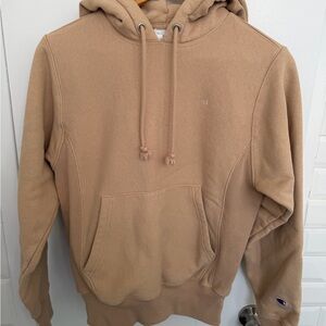 Champion Tan Hoodie size small
